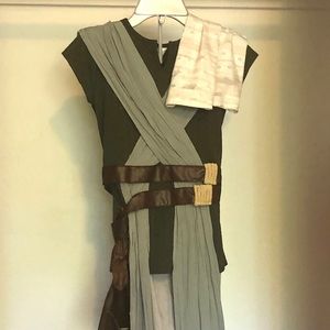 Disney Star Wars Rey Costume Girls Size 9/10